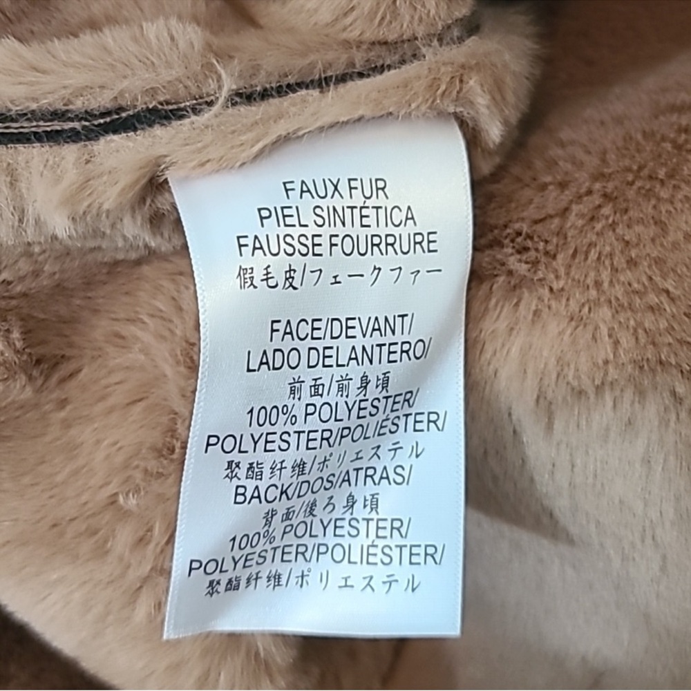 BCBGeneration Blush Shearling Coat - Picture 8 of 10